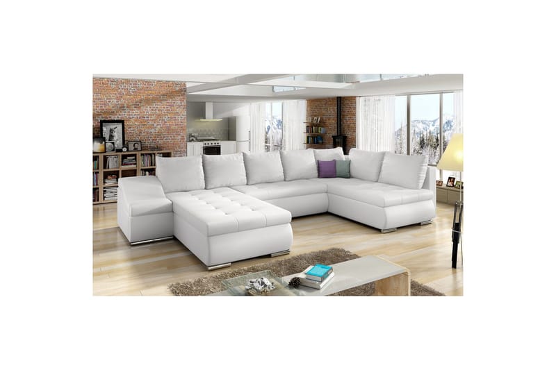 Hörnsoffa Eltap Giovanni 351x82x190 cm - Soft 17, Vänster - Möbler - Soffa - Bäddsoffa