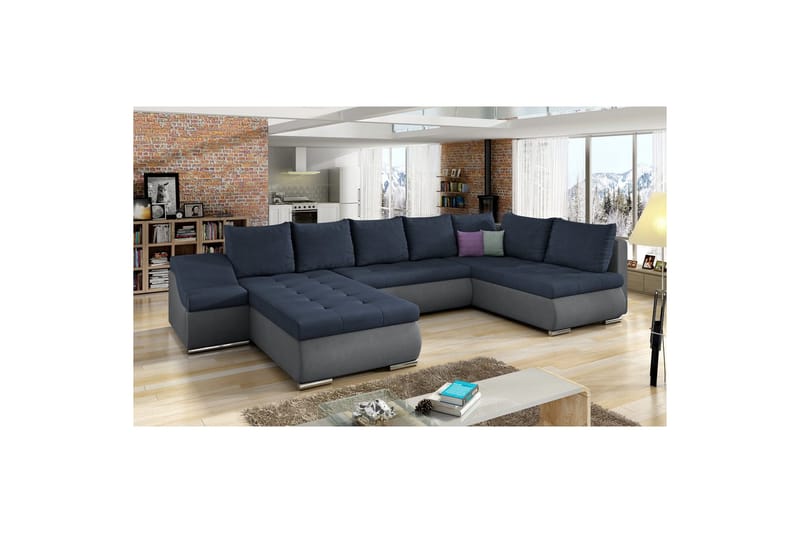 Hörnsoffa Eltap Giovanni 351x82x190 cm - Soro 76, Soro 93, Vänster - Möbler - Soffa - Bäddsoffa