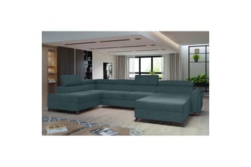 Hörnsoffa Eltap Josette 360x200x92 cm - Grande 75, Grön, Vänster - Möbler - Soffa - Bäddsoffa