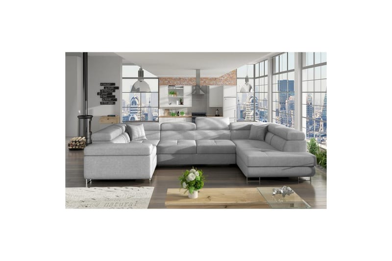 Hörnsoffa Eltap Letto 340x202x90 cm - Sawana 21, Höger - Möbler - Soffa - Bäddsoffa