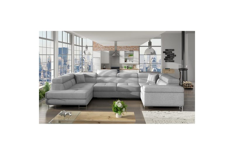 Hörnsoffa Eltap Letto 340x202x90 cm - Sawana 21, Vänster - Möbler - Soffa - Bäddsoffa