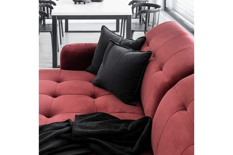 Hörnsoffa Eltap Lorelle 225x160x105 cm - Inari 23, Brun, Vänster - Möbler - Soffa - Bäddsoffa