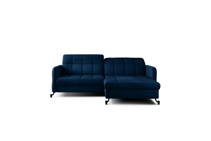 Hörnsoffa Eltap Lorelle 225x160x105 cm - Monolit 77, Blå, Höger - Möbler - Soffa - Bäddsoffa