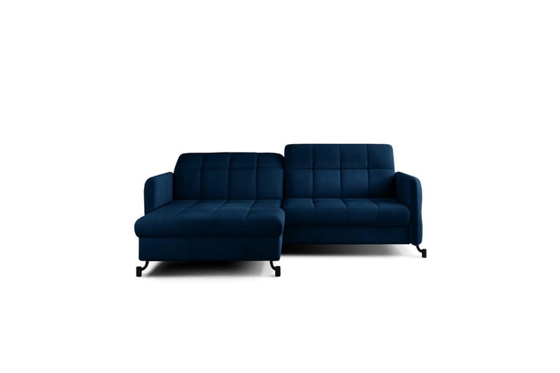 Hörnsoffa Eltap Lorelle 225x160x105 cm - Monolit 77, Blå, Vänster - Möbler - Soffa - Bäddsoffa