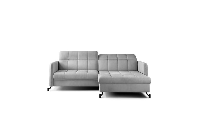 Hörnsoffa Eltap Lorelle 225x160x105 cm - Monolit 84, Ljusgrå, Höger - Möbler - Soffa - Bäddsoffa