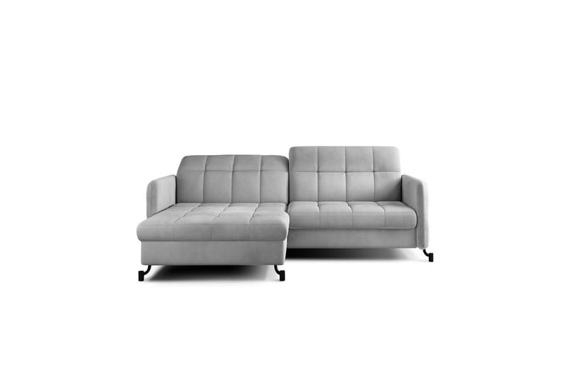 Hörnsoffa Eltap Lorelle 225x160x105 cm, Monolit 84, Ljusgrå, Vänster