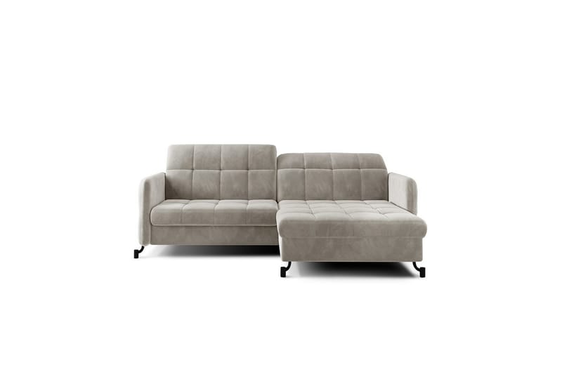 Hörnsoffa Eltap Lorelle 225x160x105 cm - Paros 02, Beige, Höger - Möbler - Soffa - Bäddsoffa