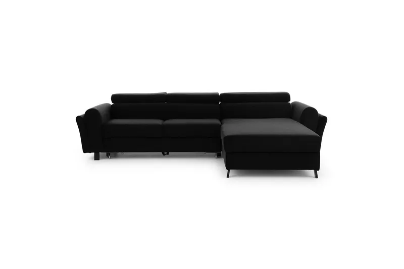 Hörnsoffa Eltap Mariall 288x200x92 cm - Inari 96, Mörkgrå, Höger - Möbler - Soffa - Bäddsoffa