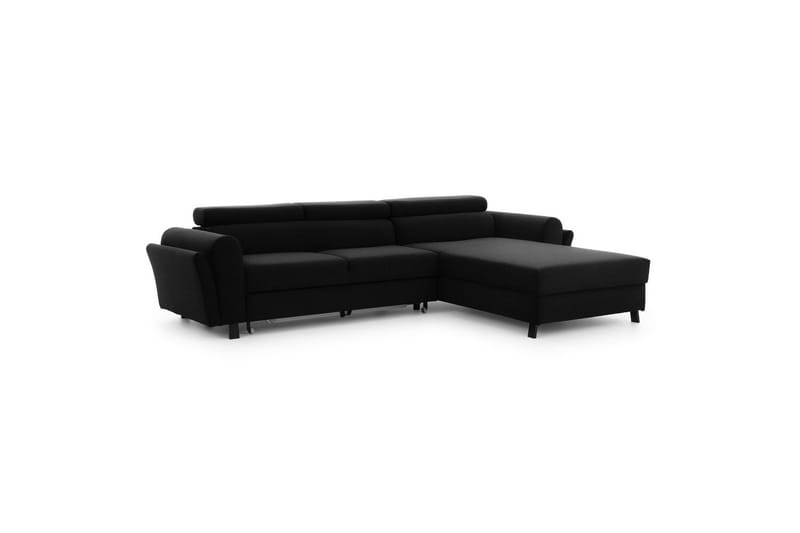 Hörnsoffa Eltap Mariall 288x200x92 cm - Inari 96, Mörkgrå, Höger - Möbler - Soffa - Bäddsoffa