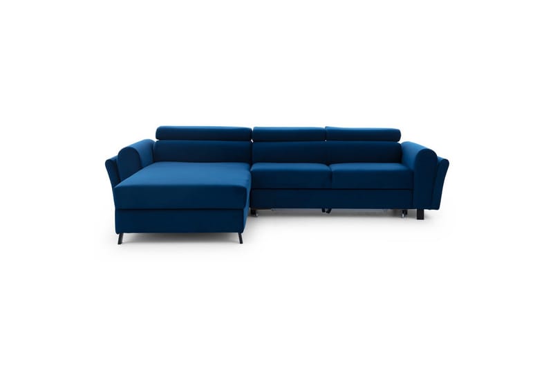 Hörnsoffa Eltap Mariall 288x200x92 cm - Riviera 81, Blå, Vänster - Möbler - Soffa - Bäddsoffa