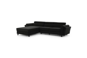 Hörnsoffa Eltap Mariall 288x200x92 cm - Sawana 14, Svart, Vänster - Möbler - Soffa - Bäddsoffa