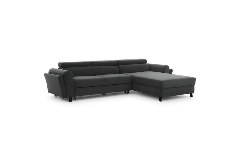 Hörnsoffa Eltap Mariall 288x200x92 cm - Paros 06, Grå, Höger - Möbler - Soffa - Bäddsoffa