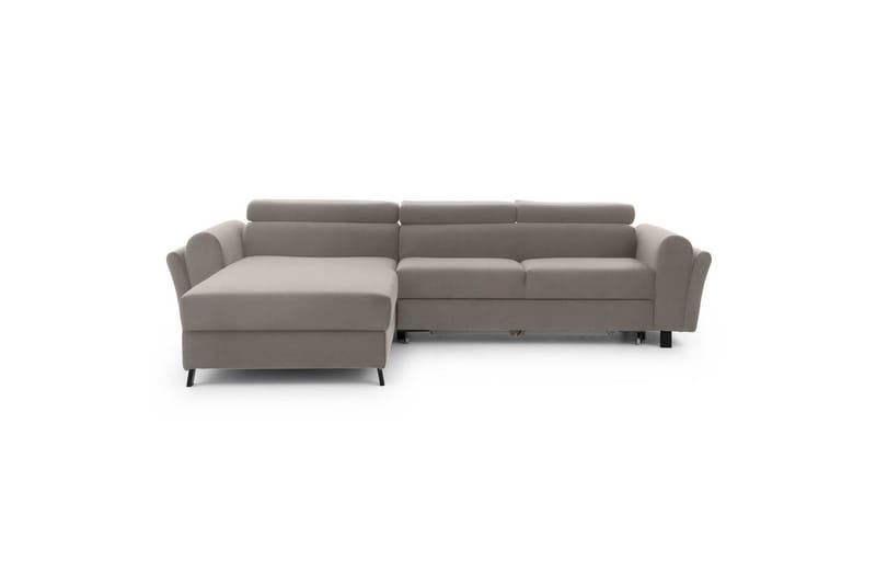 Hörnsoffa Eltap Mariall 288x200x92 cm - Paros 02, Beige, Vänster - Möbler - Soffa - Bäddsoffa