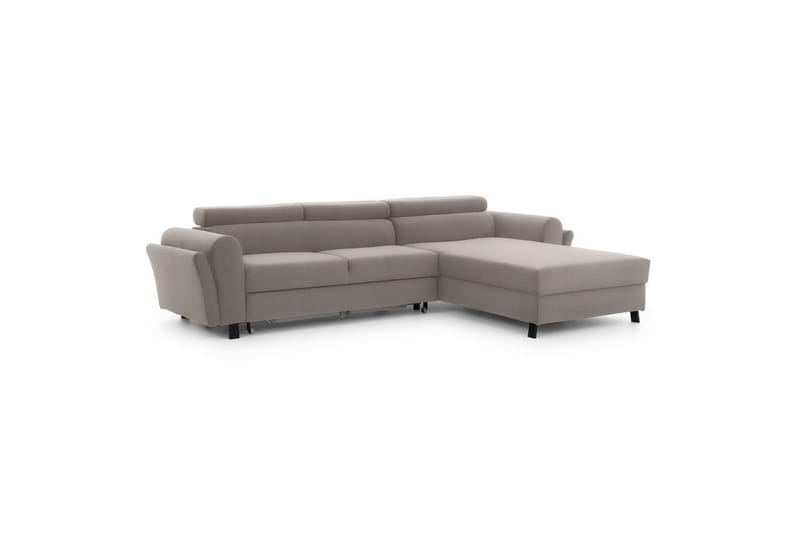 Hörnsoffa Eltap Mariall 288x200x92 cm - Paros 02, Beige, Höger - Möbler - Soffa - Bäddsoffa