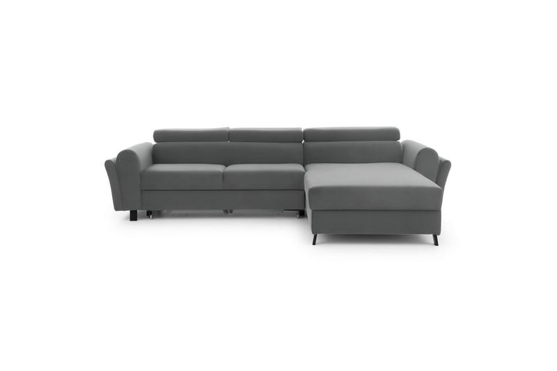 Hörnsoffa Eltap Mariall 288x200x92 cm - Paros 05, Ljusgrå, Höger - Möbler - Soffa - Bäddsoffa
