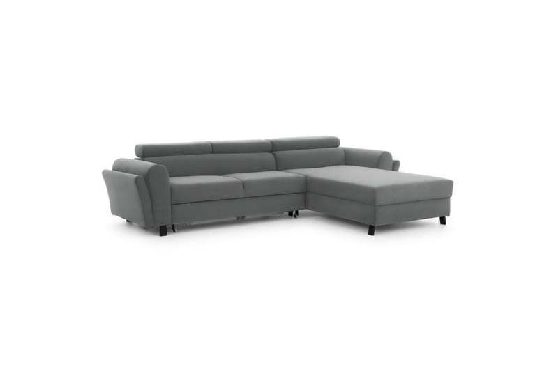 Hörnsoffa Eltap Mariall 288x200x92 cm - Paros 05, Ljusgrå, Höger - Möbler - Soffa - Bäddsoffa