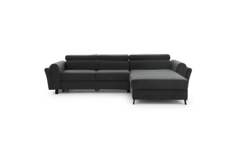 Hörnsoffa Eltap Mariall 288x200x92 cm - Paros 06, Grå, Höger - Möbler - Soffa - Bäddsoffa
