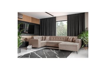 Hörnsoffa Eltap Montez 340x180x93 cm