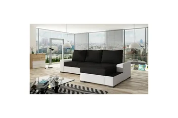 Hörnsoffa Eltap Negro 245x165x90 cm