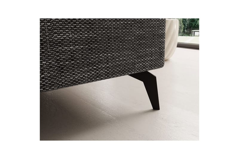 Hörnsoffa Eltap Solange 292x196x84 cm - Berlin 01, Grå, Vänster - Möbler - Soffa - Bäddsoffa