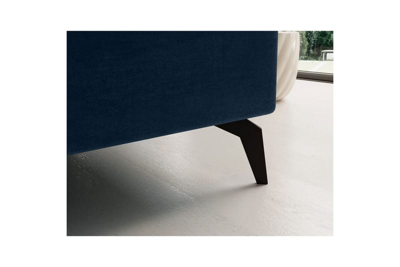 Hörnsoffa Eltap Solange 292x196x84 cm - Monolith 77, Mörkblå, Vänster - Möbler - Soffa - Bäddsoffa