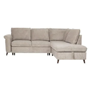 Hörnsoffa Lindy ljusbrun Högerhörn - ljusbrun - Möbler - Soffa - Bäddsoffa