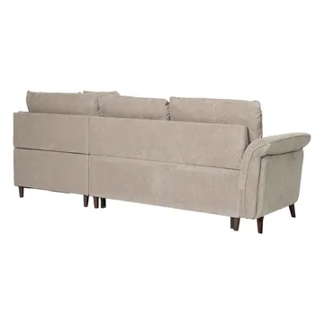 Hörnsoffa Lindy ljusbrun Högerhörn - ljusbrun - Möbler - Soffa - Bäddsoffa