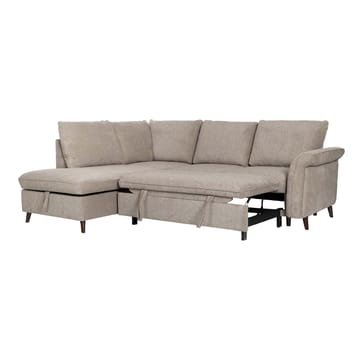 Hörnsoffa Lindy Vänsterhörn - ljusbrun - Möbler - Soffa - Bäddsoffa