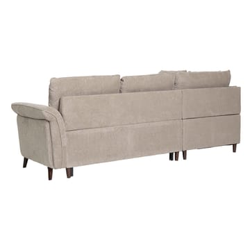 Hörnsoffa Lindy Vänsterhörn - ljusbrun - Möbler - Soffa - Bäddsoffa