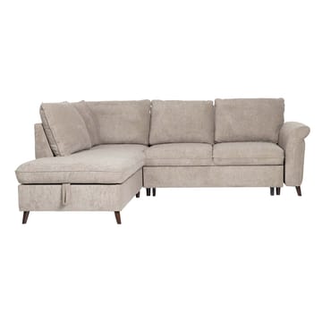 Hörnsoffa Lindy Vänsterhörn - ljusbrun - Möbler - Soffa - Bäddsoffa