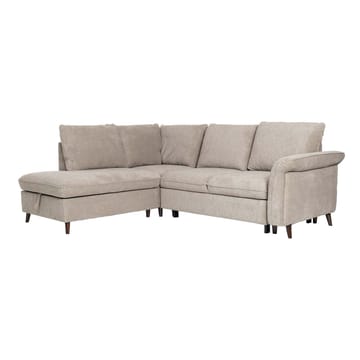 Hörnsoffa Lindy Vänsterhörn - ljusbrun - Möbler - Soffa - Bäddsoffa