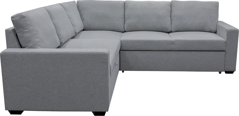 Hörnsoffa med bäddfunktion och förvaring - Grå - Möbler - Soffa - Bäddsoffa