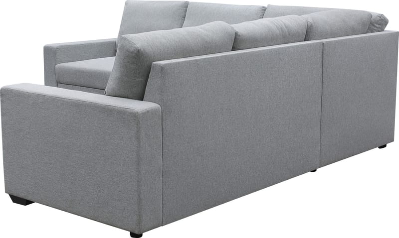 Hörnsoffa med bäddfunktion och förvaring - Grå - Möbler - Soffa - Bäddsoffa