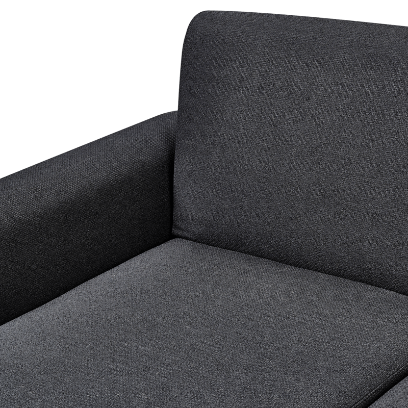 Hörnsoffa Ollsta Högervänd - Svart - Möbler - Soffa - Bäddsoffa