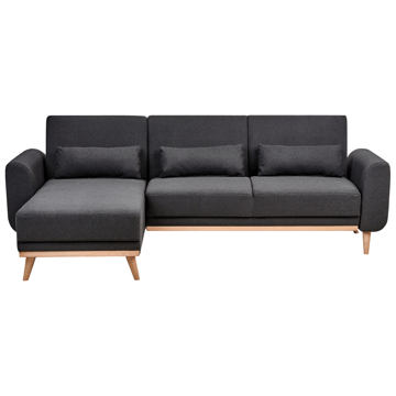 Hörnsoffa Ollsta Högervänd - Svart - Möbler - Soffa - Bäddsoffa