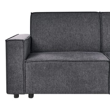 Hörnsoffa Romedal II - Grå, svart/Högervänd - Möbler - Soffa - Bäddsoffa