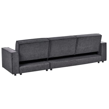 Hörnsoffa Romedal II - Grå, svart/Vänstervänd - Möbler - Soffa - Bäddsoffa