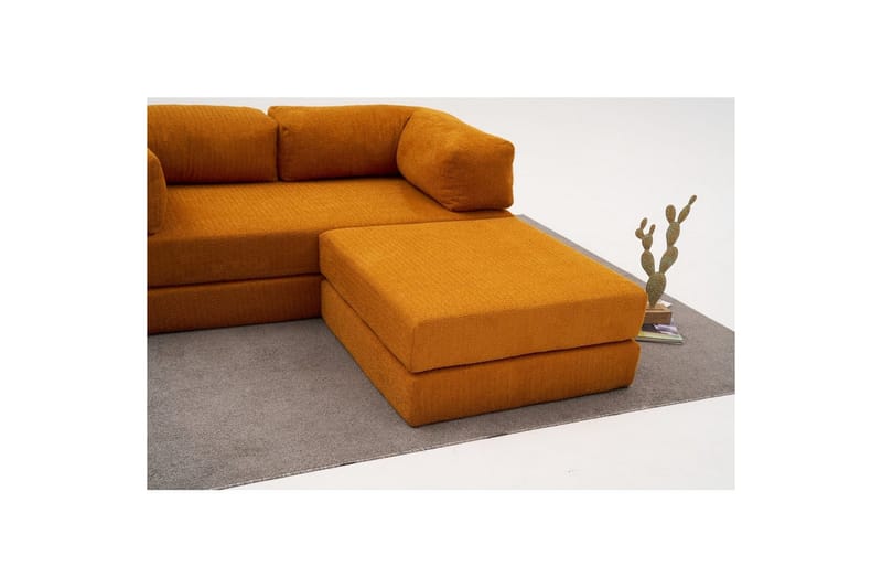 Hörnsoffa Selorbury Divan Apelsin - Apelsin - Möbler - Soffa - Bäddsoffa