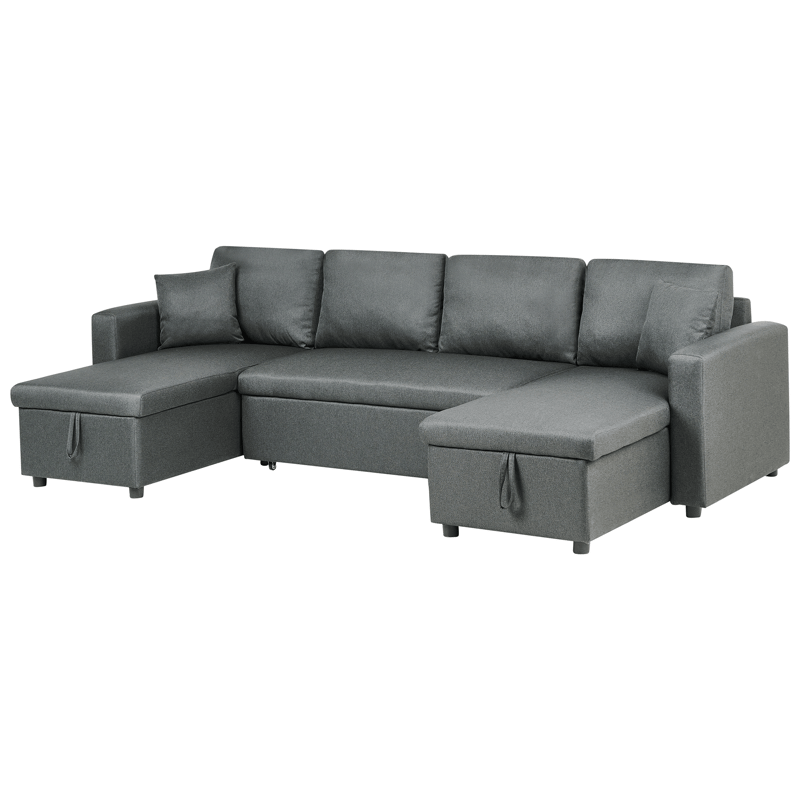 Hörnsoffa Sommen - Mörkgrå - Möbler - Soffa - Bäddsoffa