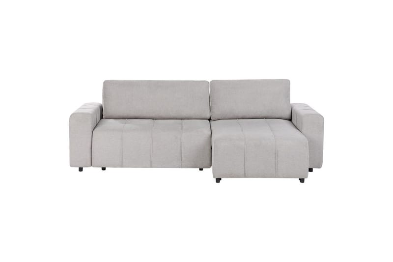 Hörnsoffa till vänster Vänstervänd Innvik - Grå, 213x156 cm - Möbler - Soffa - Bäddsoffa