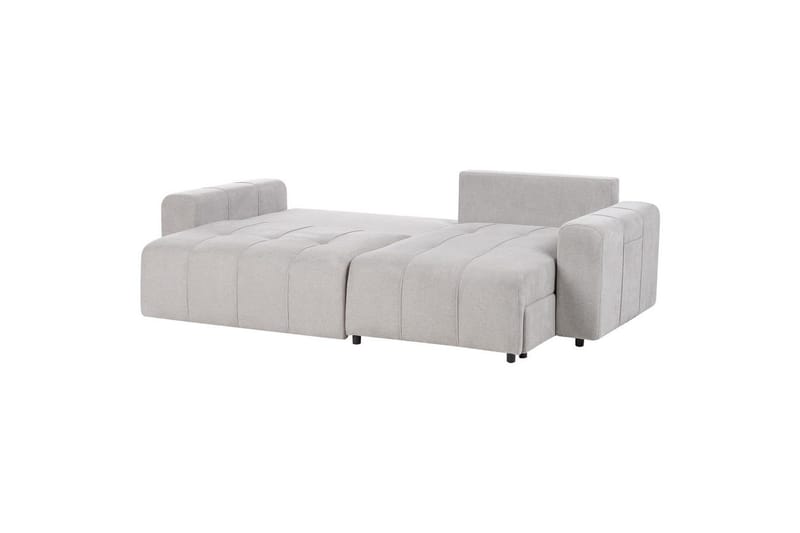 Hörnsoffa till vänster Vänstervänd Innvik - Grå, 213x156 cm - Möbler - Soffa - Bäddsoffa