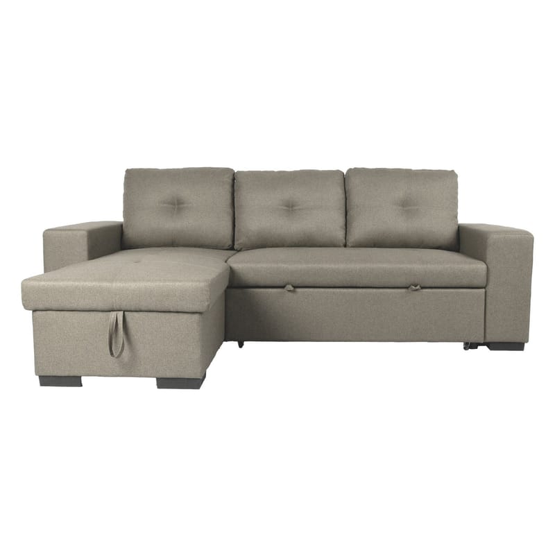 Hörnsoffbädd Carita - beige - Möbler - Soffa - Bäddsoffa