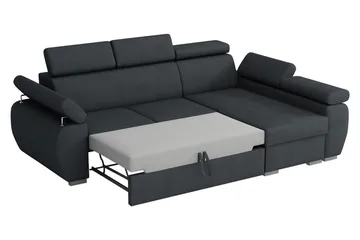 Halliday Hörnsoffa Höger - Brun - Möbler - Soffa - Bäddsoffa