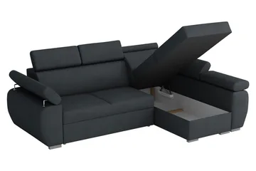 Halliday Hörnsoffa Höger - Brun - Möbler - Soffa - Bäddsoffa
