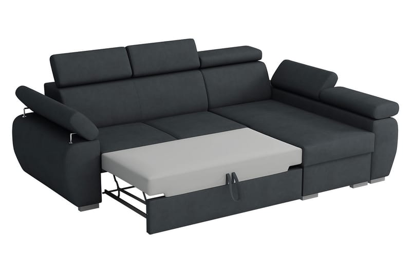 Halliday Hörnsoffa Vänster - Brun - Möbler - Soffa - Bäddsoffa