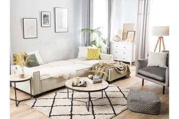 Halsnead Hörnbäddsoffa Vänster - Beige - Möbler - Soffa - Bäddsoffa