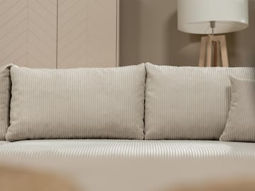 Handda 3-sits Bäddsoffa med divan - grå - Möbler - Soffa - Bäddsoffa