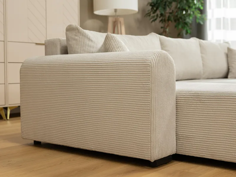Handda 3-sits Bäddsoffa med divan och förvaring - Möbler - Soffa - Bäddsoffa