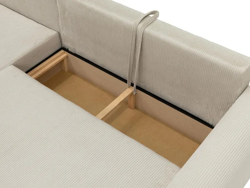 Handda 3-sits Bäddsoffa med divan och förvaring - Möbler - Soffa - Bäddsoffa