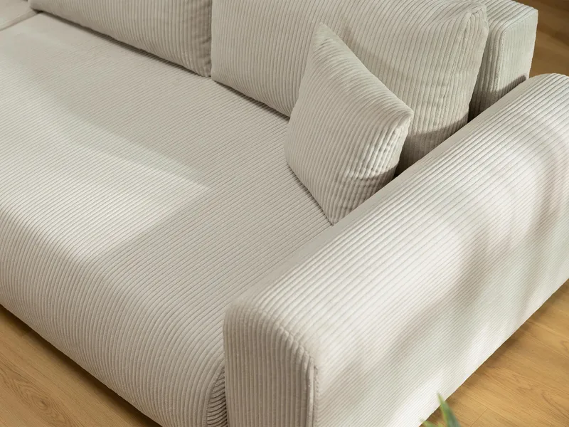 Handda 3-sits Bäddsoffa med divan - svart - Möbler - Soffa - Bäddsoffa